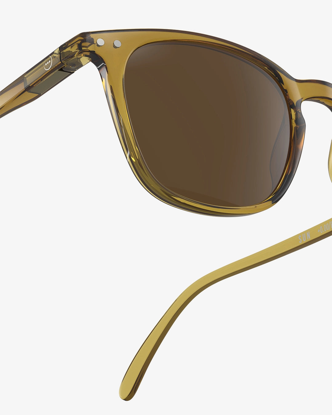 Izipizi Sunglasses #E | Golden Green