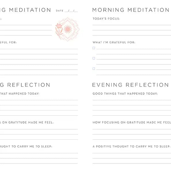 365 Days of Gratitude: A Day & Night Reflection Journal