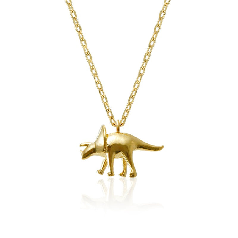 Triceratops Necklace