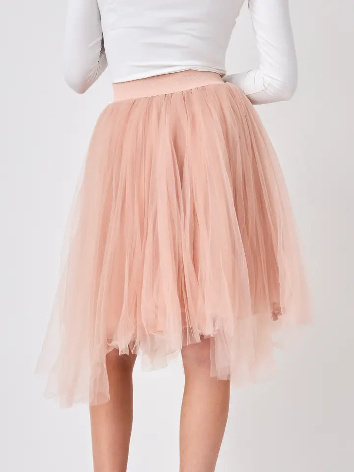 Mid-Length Tulle Tutu Petticoat