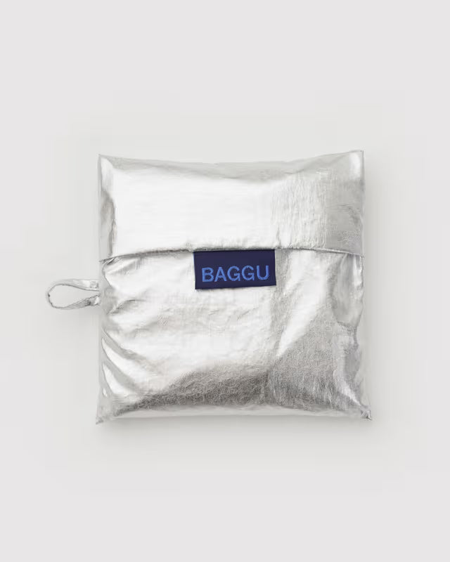 Standard Baggu - Chrome Metallic