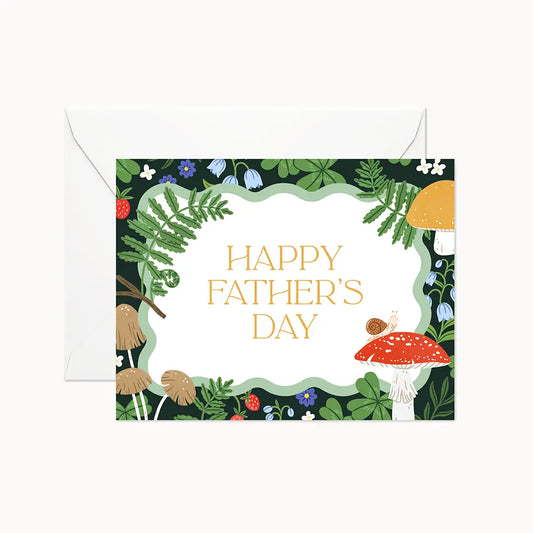 Father's Day Mushrooms | Greeting Card