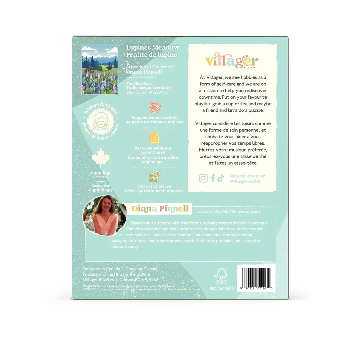 Lupines Meadow | 1000 Piece Puzzle