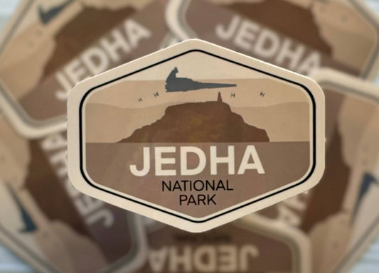 National Park, Jedha, Vinyl Sticker (Star Wars)