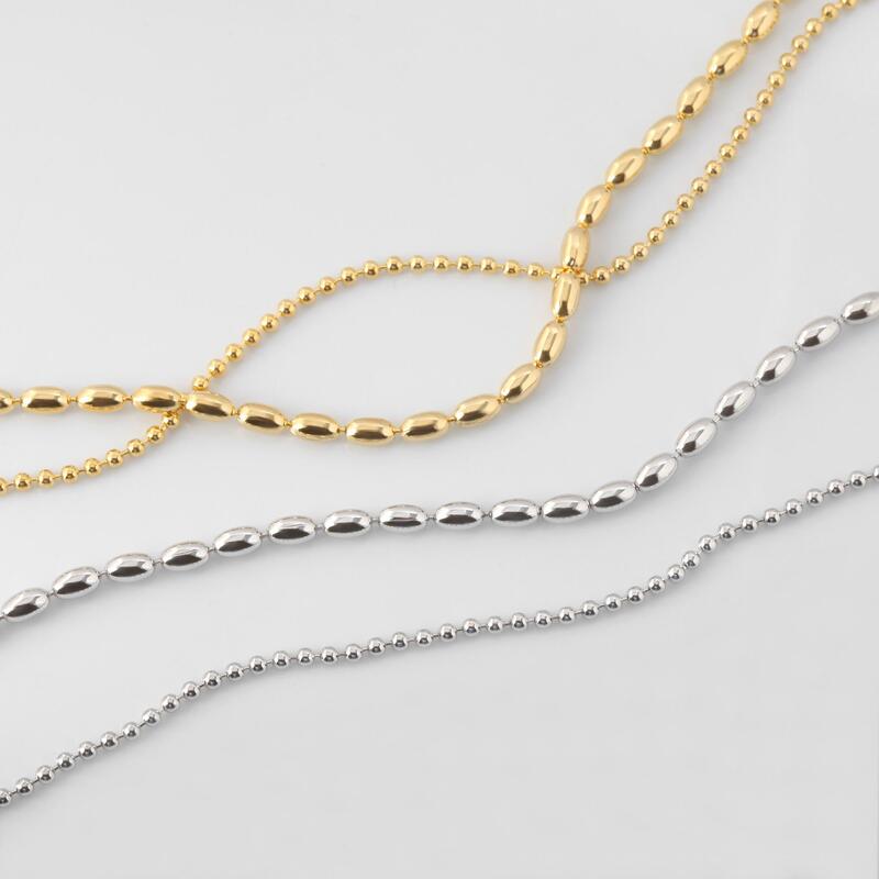 The Oval Ball Chain Necklace