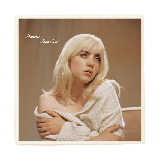 Billie Eilish Happier than Ever Album Coaster