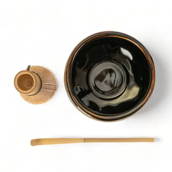 Matcha Bowl Set with Whisk and Tea Spoon