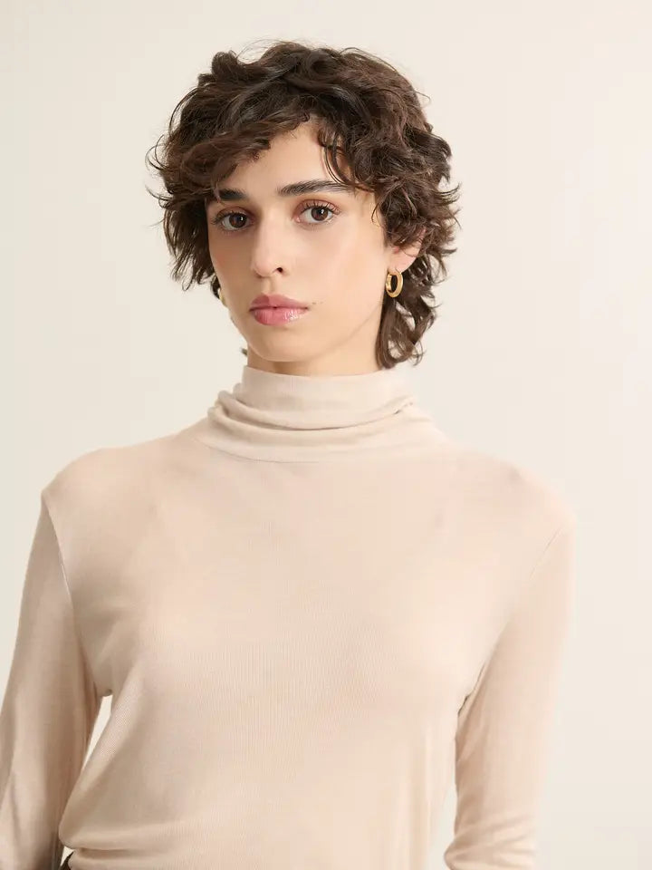 Jersey Turtleneck