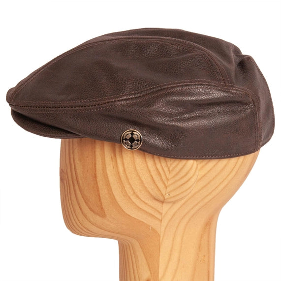 Leather Ivy Cap - Style Bookie