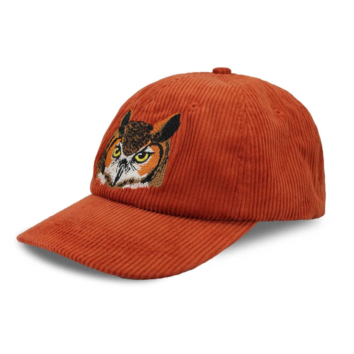 Great Horned Owl Corduroy Hat