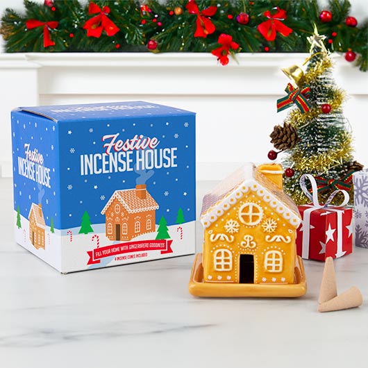 Festive Incense House | Gingerbread