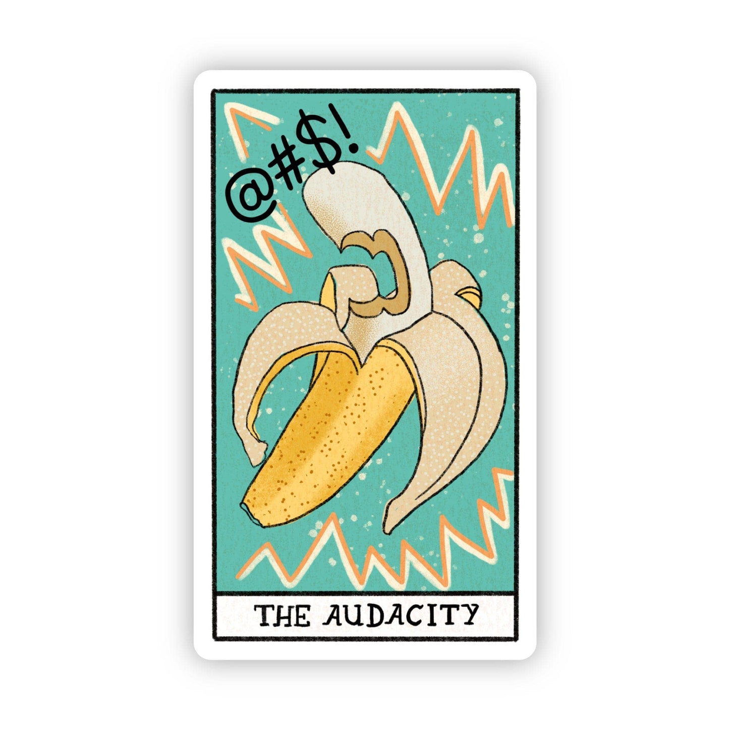 "The Audacity" Tarot Card Sticker