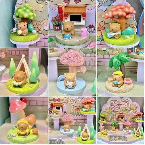 Capybara Landscape Figurine Blind Box