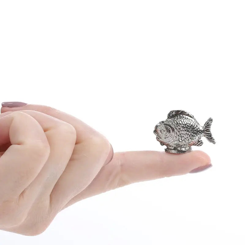 Mini Pewter Fish Coastal Figurine