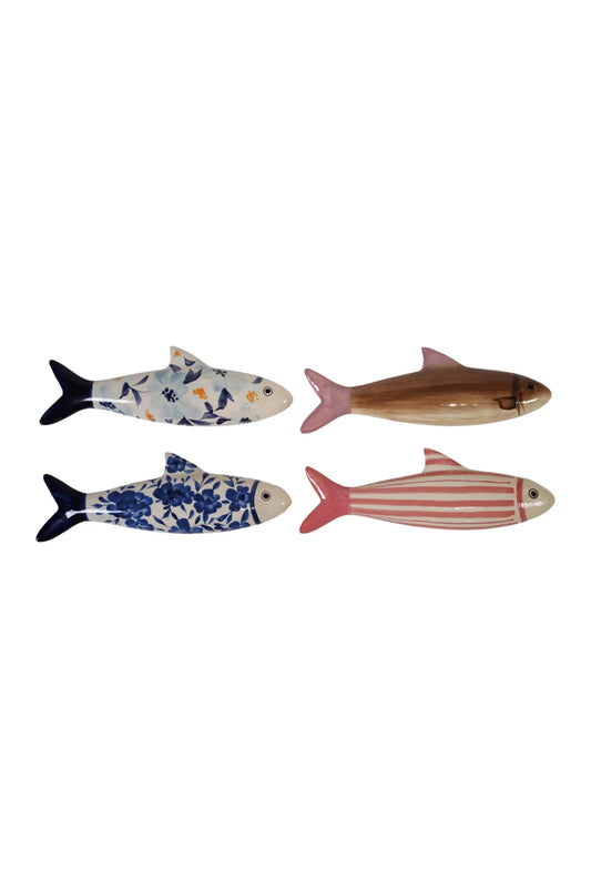 Stoneware Fish Wall Decor | Large