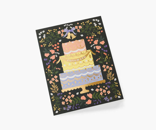 Woodland Wedding Cake | Greeting Card