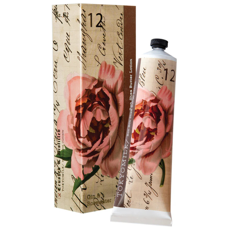 Gin & Rosewater No. 12 Bon Bon Shea Butter Lotion