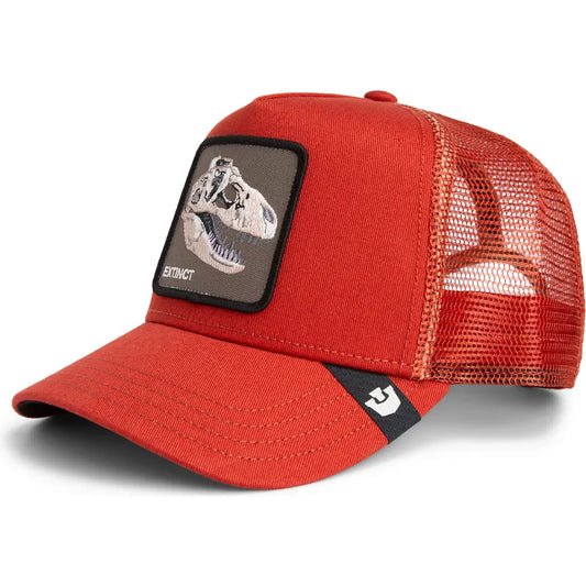 Goorin Bros. Extinct Skull Trucker Hat | Red