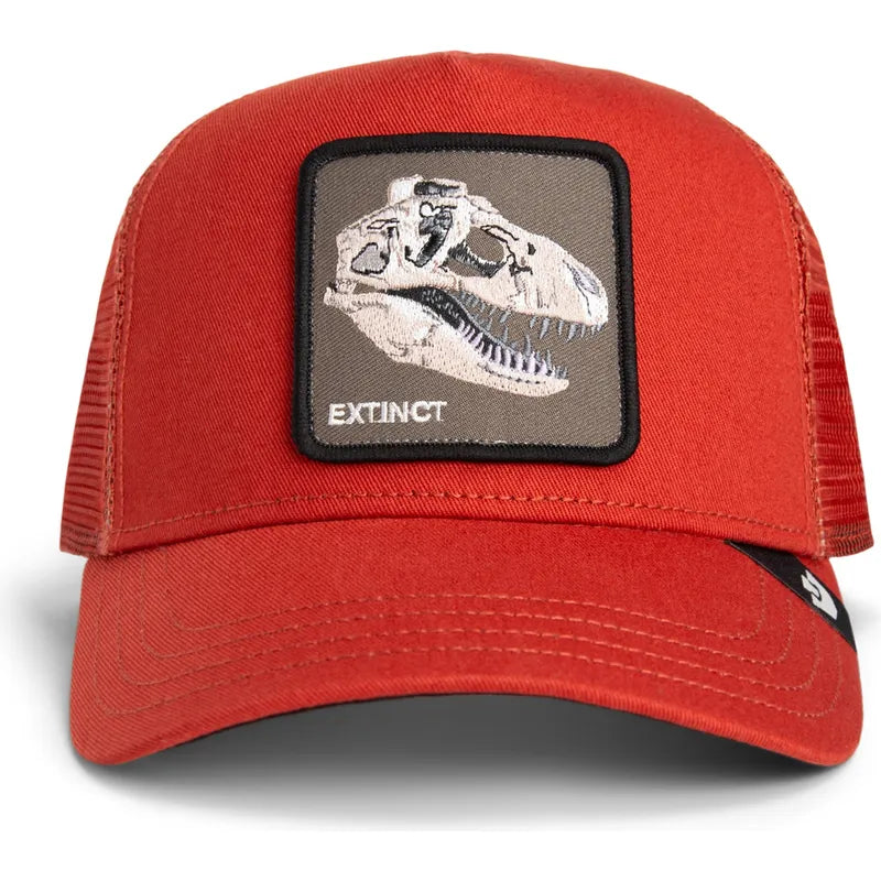 Goorin Bros. Extinct Skull Trucker Hat | Red