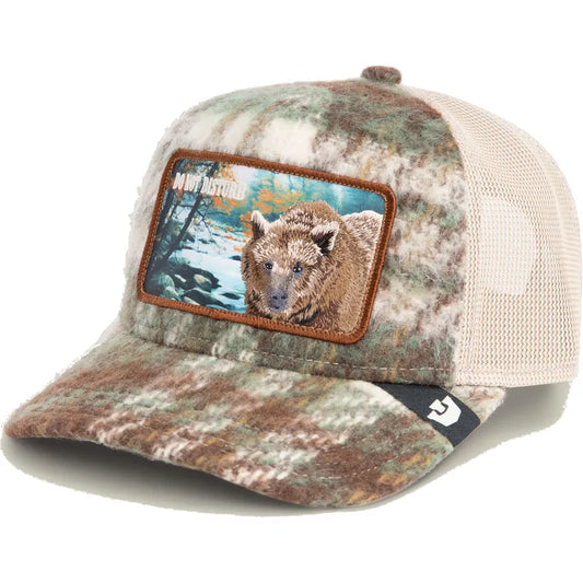 Goorin Bros. Don't Poke the Bear Trucker Hat | Plaid