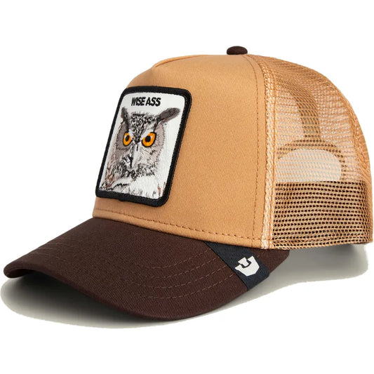 Goorin Bros. Wise Ass Owl Trucker Hat | Brown