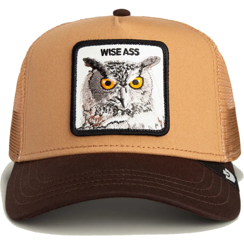 Goorin Bros. Wise Ass Owl Trucker Hat | Brown