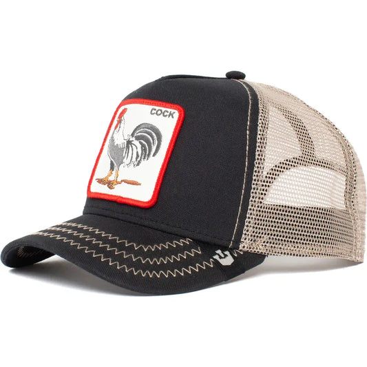 Goorin Bros. Rooster Black Trucker Hat | Black