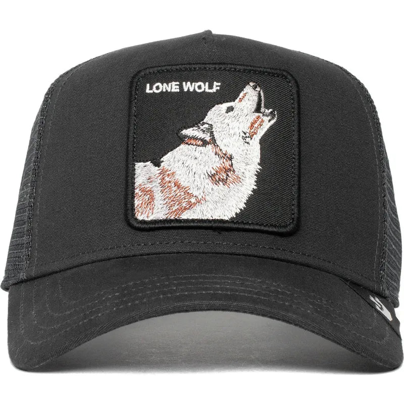 Goorin Bros. Lone Wolf Trucker Hat | Black