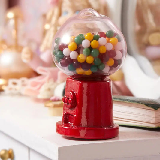 Dollhouse Miniature Classic Gumball Machine