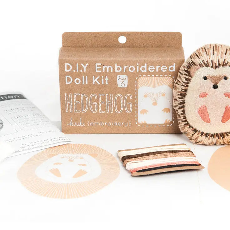 Hedgehog - Embroidery Kit