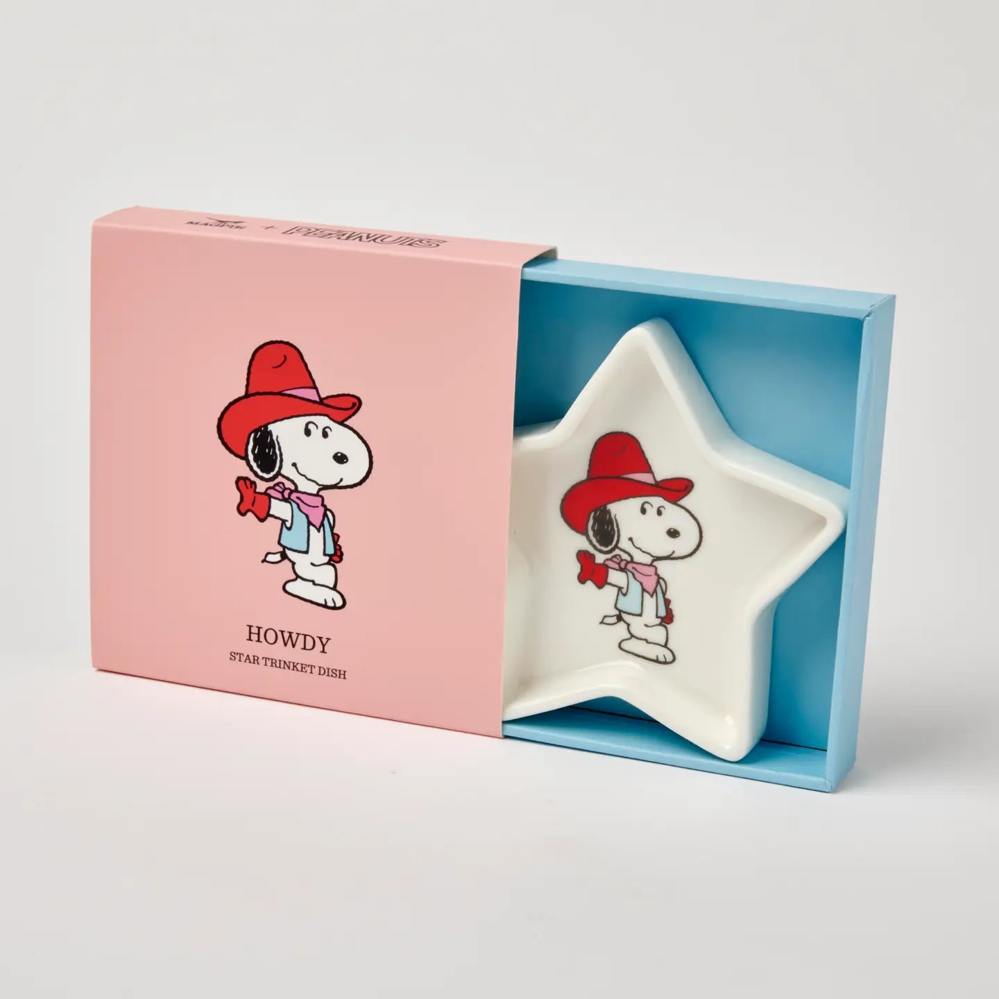 Peanuts Star Shaped Trinket Dish - Howdy