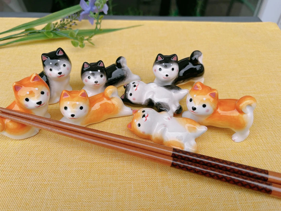 Shiba Inu Chopsticks Rest