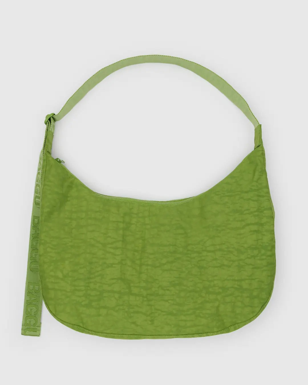 Large Nylon Crescent Bag - Green Juice