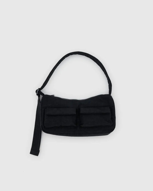 Cargo Shoulder Bag - Black