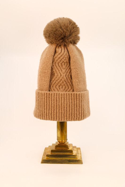 Ingrid Bobble Hat | Oatmeal