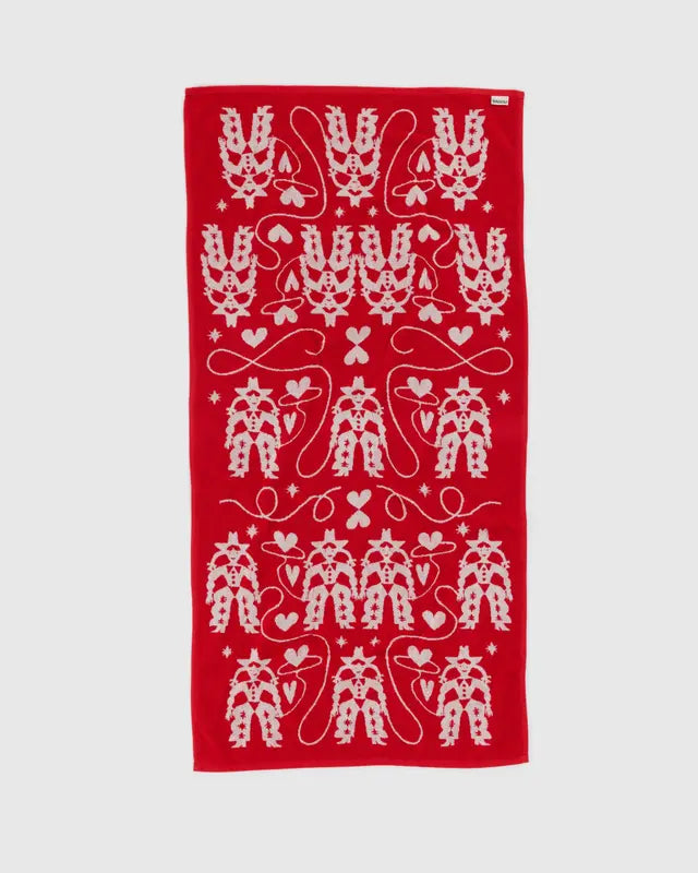 Bath Towel - Cowgirl