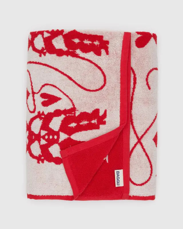 Bath Towel - Cowgirl