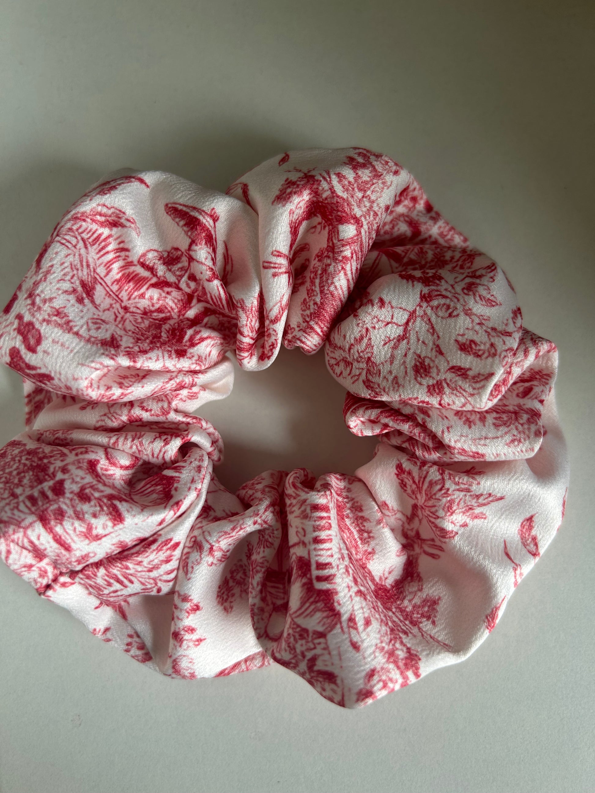 Floral Printed Scrunchies