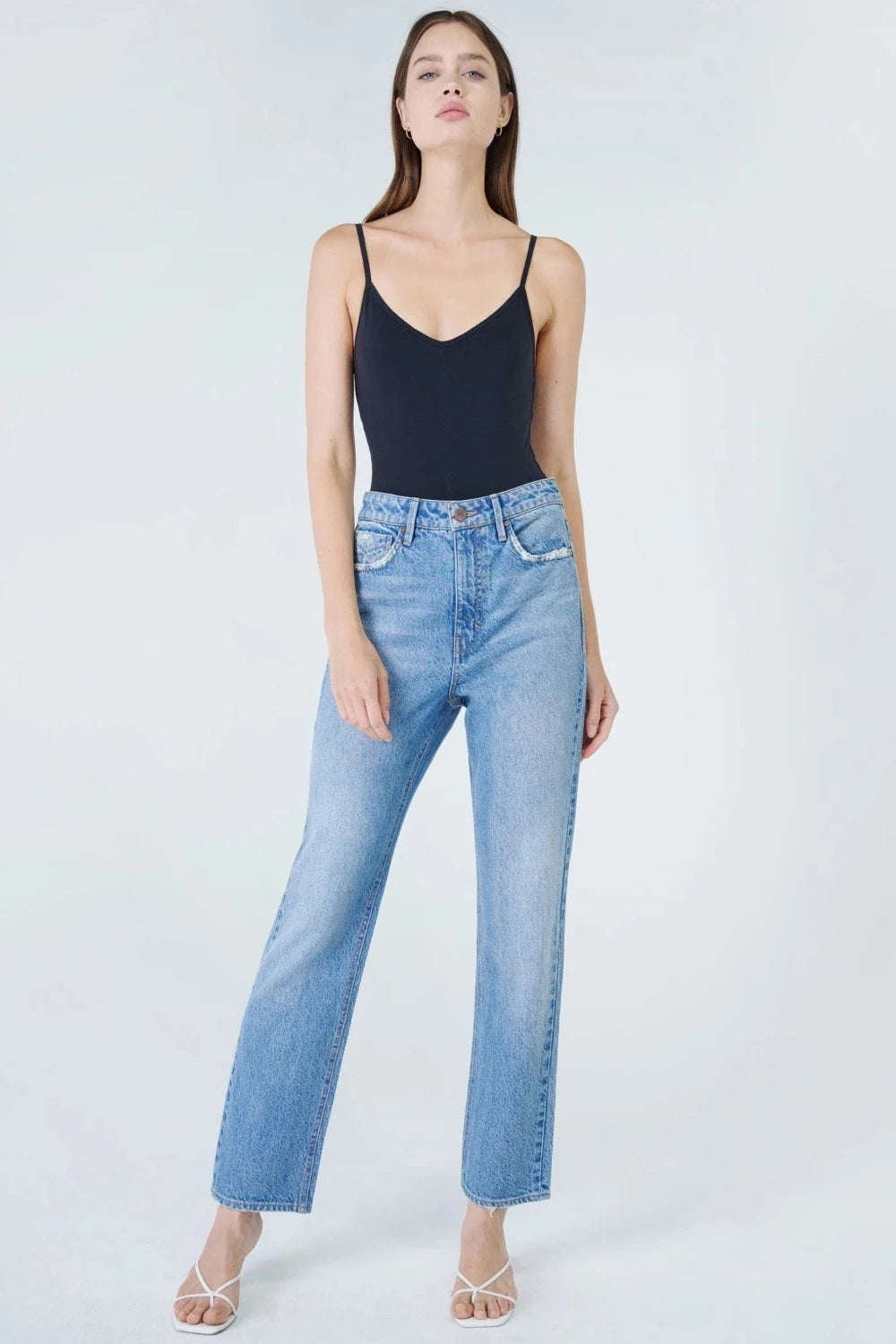 PALOMA High Rise Full Leg Jeans | Vibe