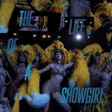 T.S. Life of a Showgirl Business Baby Blue Album Coaster