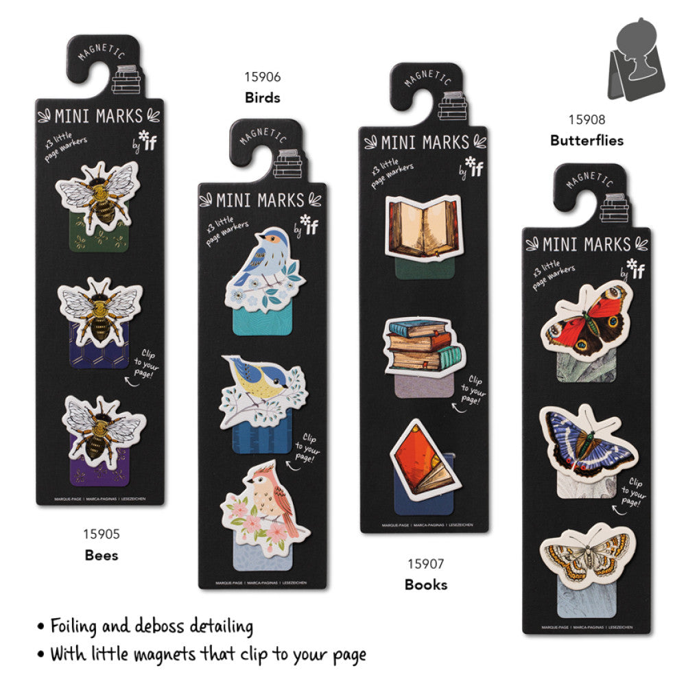 Mini-Mark Magnetic Bookmark Collection