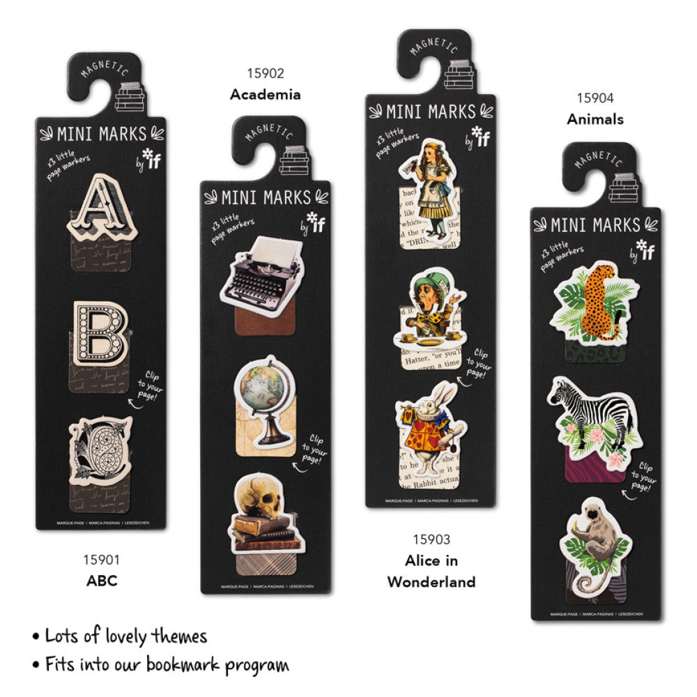 Mini-Mark Magnetic Bookmark Collection