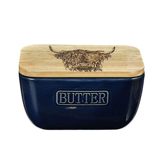 Butter Dish | Highland Cow