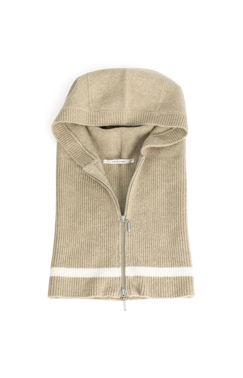 Knitted Hooded Snood
