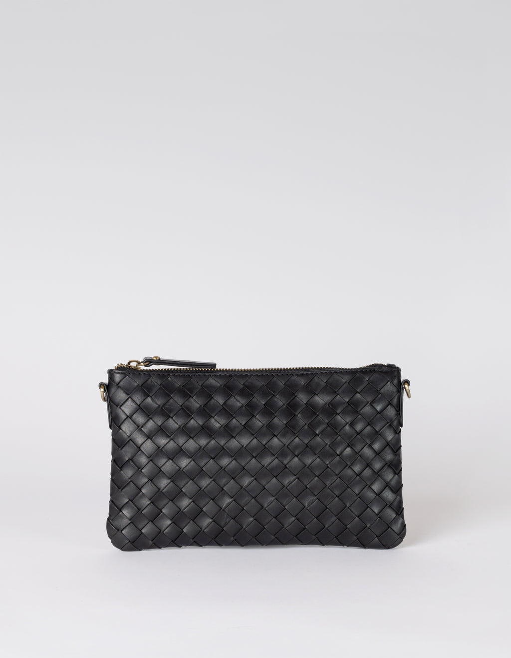 Lexi | Black Woven Classic Leather