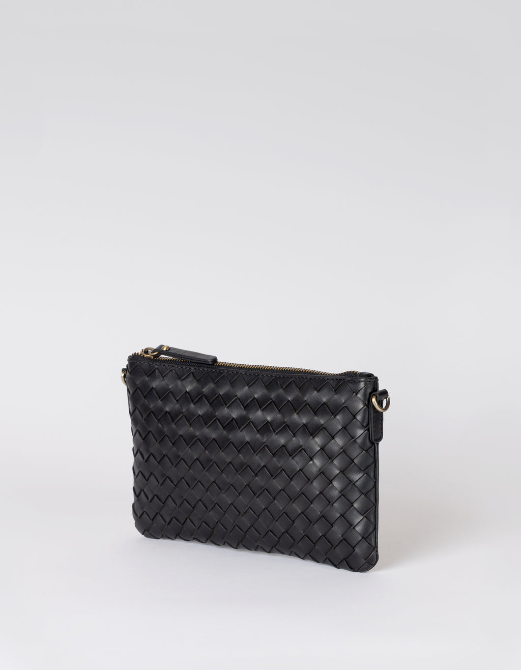 Lexi | Black Woven Classic Leather