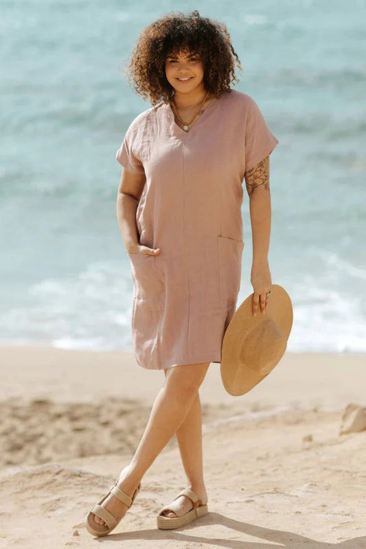 Linen Relaxed Fit Tunic | TYBEE
