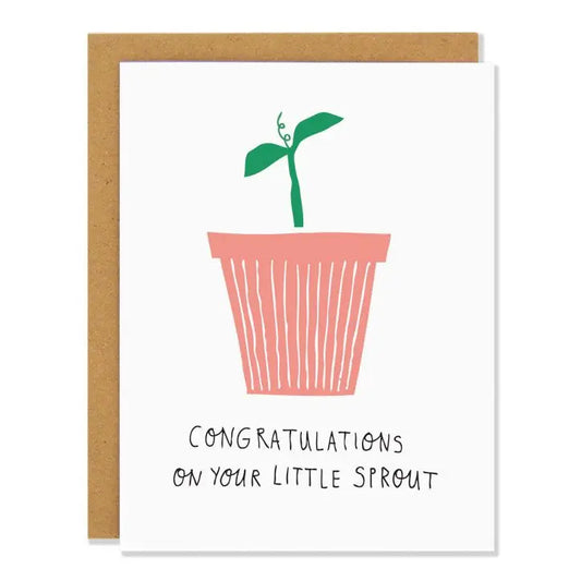 Little Sprout - New Baby Card