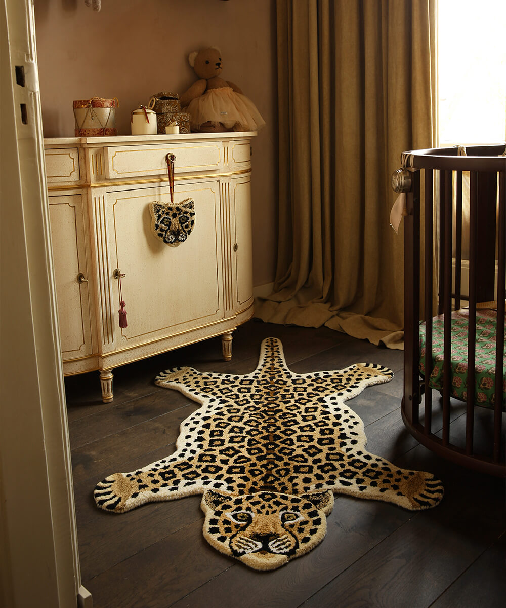 Loony Leopard Rug Large