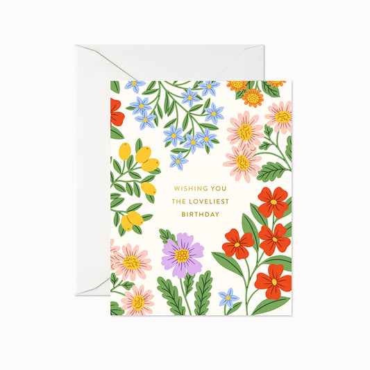 Loveliest Birthday | Greeting Card